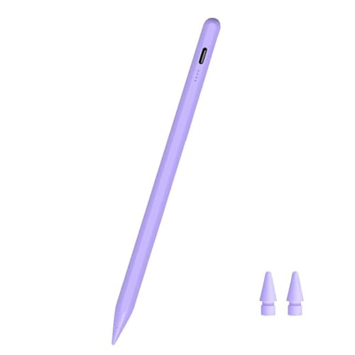 Stylus Pen for AMZ HD 10, Max 11, HD 8 Stylists Tablets, iPad, iPhone, Samsung, Lenovo, Pixel, and All Touch Devices (Purple) - color: purple