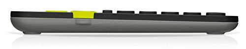 Logitech K480 Wireless Multi-Device Keyboard for Windows, macOS, iPadOS, Android or Chrome OS, Bluetooth, Compact, Compatible with PC, Mac, Laptop, Smartphone, Tablet - Black