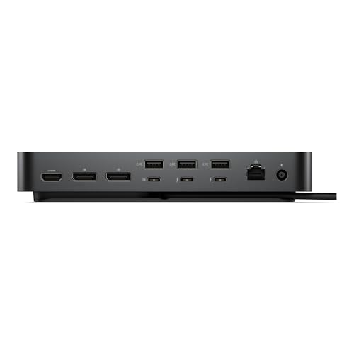 Dell Pro Thunderbolt 4 Smart Dock SD25TB4 – USB-C Station 130W, 4 Displays 4K, 2X DP 1.4, HDMI 2.1, 2X Thunderbolt 4, 2.5GbE, Wi-Fi, Sustainable Design | 2x Dp1.4, HDMI 2.1, 2x Thunderbolt 4, Up to 4×4k at 60hz, 6 USB Ports, 65% Pcr Recycled Chassis