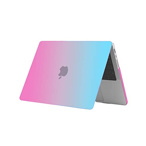 Se7enline Compatible with MacBook Pro Case 16 inch 2021/2022/2023/2024 M4 M3 M2 M1Chip Model A2485 A2780 A2991 A3403 Matte Laptop Protective Hard Shell Case with Keyboard Cover Skin,Rainbow | 2 in 1 Matte Hard Shell Laptop Case with Keyboard Cover Anti-Sc
