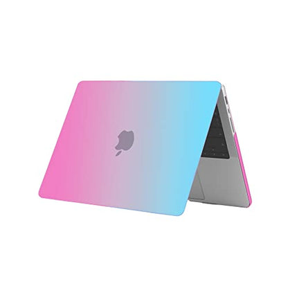 Se7enline Compatible with MacBook Pro Case 16 inch 2021/2022/2023/2024 M4 M3 M2 M1Chip Model A2485 A2780 A2991 A3403 Matte Laptop Protective Hard Shell Case with Keyboard Cover Skin,Rainbow | 2 in 1 Matte Hard Shell Laptop Case with Keyboard Cover Anti-Sc