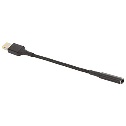 USB C to Slim Tip Charging Adapter 100W Aluminium Alloy DC Laptop Charging Cord for Yoga T Series, Z Series