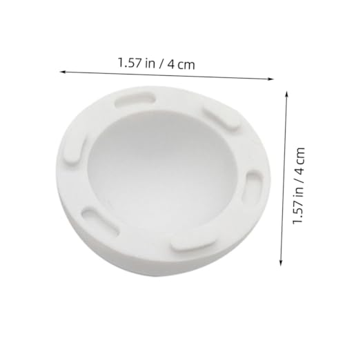 SOLUSTRE 4pcs Laptop Cooling Bottom White Stand Laptop Stands feet Replacement Rubber feet Adhesive Rubber White Notebook Stand Cooling pad - color: White