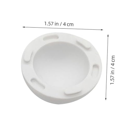 SOLUSTRE 4pcs Laptop Cooling Bottom White Stand Laptop Stands feet Replacement Rubber feet Adhesive Rubber White Notebook Stand Cooling pad - color: White