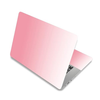 Laptop Skin Sticker Decal 15.6 Inch, Universal Personalized Art Vinyl Skin Stickers for 12.1 13 13.3 14 15.4 15.6 Inches Netbook Notebook Protector, White Pink - color: White Pink