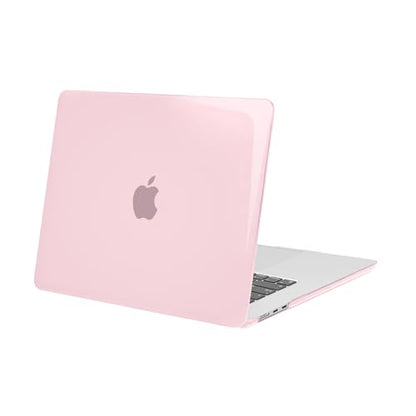 MOSISO Compatible with MacBook Air 15 inch Case M5 M4 M3 M2 2026 2025-2023 | Model A3448 A3241 A3114 A2941, Scratch-Resistant Ultra-Thin Protective Hard Shell Case Cover, Rose Pink - color: Rose Pink