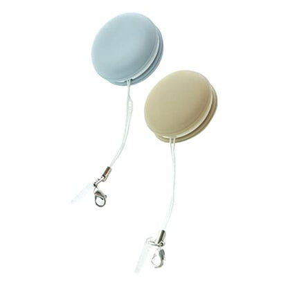Beavorty 10pcs Macaron Shape Eyeglass Cleaner and Phone Screen Microfiber Cleaning Cloth for Lenses Screens and Cameras Washable Easy to Attach Keyring