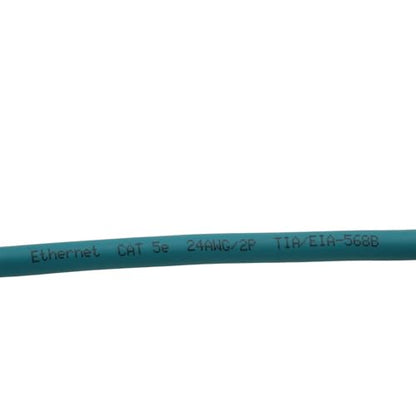 M12 4 Pin D-Coded RJ45 Ethernet Power Data Cable Waterproof Shielded Flexible Resisting Sun UV Oils for Vision Sensor Camera Network Switch Router 30m - size: 30m