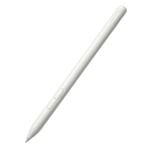 Stylus for Lenovo Yoga WE05,US501,US502 (4X81Q95846), Compatible with Lenovo Touchscreen Laptop, 300/500 Series, Chromebook Duet 3/5, ThinkPad P/X1, IdeaPad Flex (White) - color: White