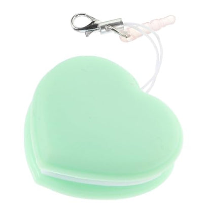 Heart-Shaped Macaron Screen Cleaner Multi-Functional Lens Cleaning Tool for Eyeglasses Phones and Cameras Durable Material Compact Design for Easy Storage Green - color: Green