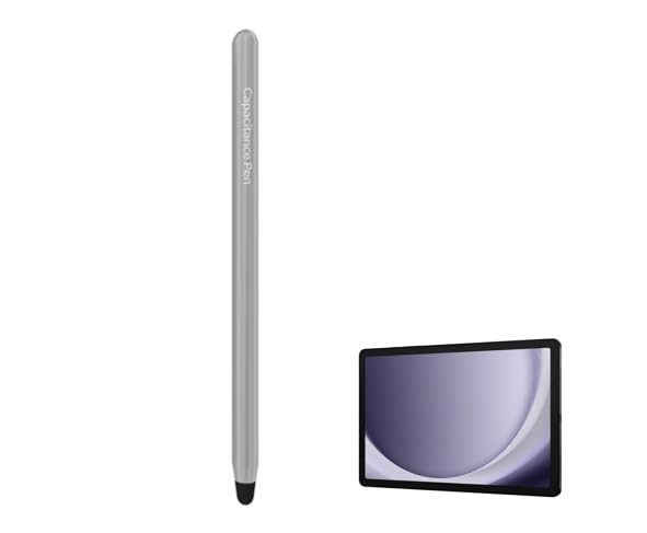 Stylus Pen（no Charging） for Samsung Galaxy Tab A9/A9Plus/A8/A8plus/A7/A7lite/ipad/Microsoft Surface/Lenovo/AMZ Fire HD/Kids Table/Dell/HP All Touch Devices Universal Pen (Gray) - color: Gray