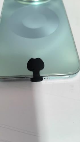 10 Pcs USB C Dust Plugs Anti Loss Dust Cover for iPhone 17 Pro Max -Black | Anti Loss Silicone Dust Covers for iPhone 17 Pro Max, 16 Pro,15,Compatible with All USB C Charging Port Dust Protectors Cap