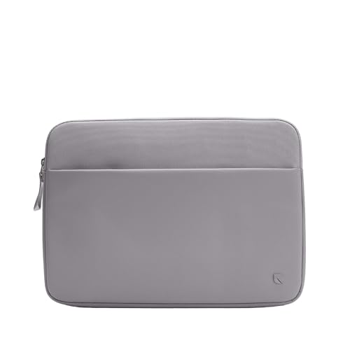 Incase A.R.C. Laptop Sleeve 14 Inch – MacBook Case with Faux Fur Lining, External Pocket – Fits MacBook Pro Air Lenovo Dell HP – Laptop Cover, Computer Case - Travel, Work, College - Grey - color: Grey