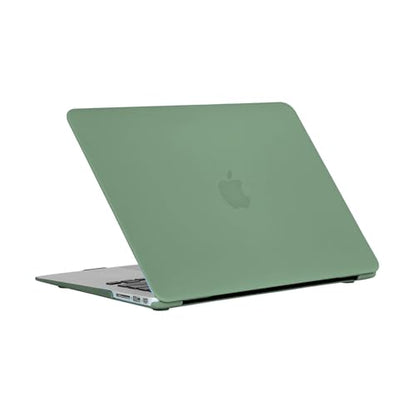 RUBAN Hard Shell Case for MacBook Air 13 Inch (2010-2017), Snap On Cover, Keyboard Cover Midnight Green - color: Midnight Green