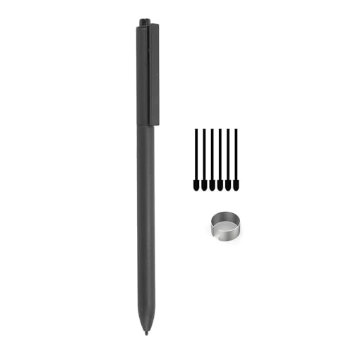 EMR Stylus Pen Palm Rejection Digital Pen EMR Touch 4096 Pressure Levels Eraser Tilt Support Placeholder with 6 Replaceable Nibs Clamp for Remarkable 2 1 Tab Book