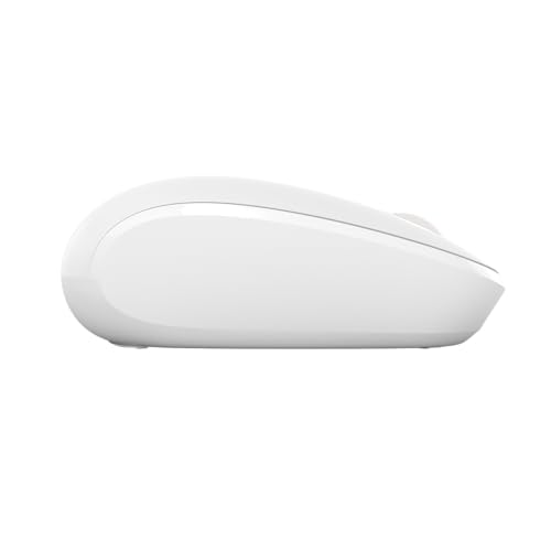 Incase Bluetooth Mouse - Designed by Microsoft - Compact, Comfortable, Right/Left Hand Use, 4-Way Scroll Wheel, Wireless Bluetooth Mouse for PC/Laptop/Desktop, Mac/Windows Computer (Glacier) - color: Glacier