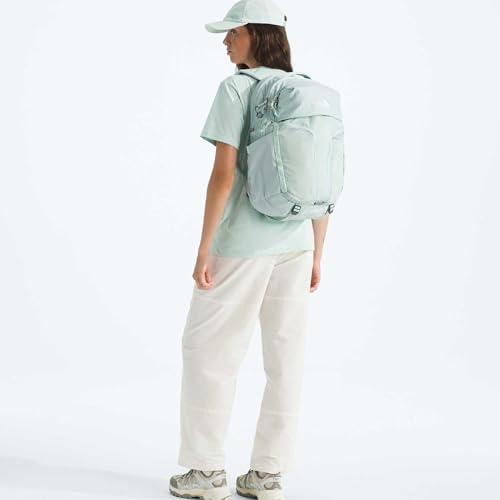The North Face Women's Surge Commuter Laptop Backpack, Opal Frost, One Size | Everyday Travel Bag, Laptop Sleeve, Water-Repellent - color: Opal Frost