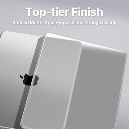 Soonjet for MacBook Neo Case 13 inch 2026 A3404 Clear Mac Laptop Cover | Matte Clear Finish, Color Match, Ultra Thin & Light, Anti Crack & Fingerprint, Scratch Resistant, Protective Hard Shell - color: Matte Clear
