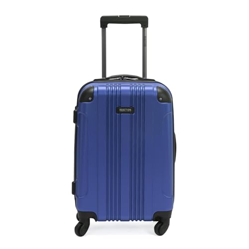 Kenneth Cole REACTION Out of Bounds Lightweight Hardshell 4-Wheel Spinner Luggage, Cobalt Blue, 20-Inch Carry On - color: Cobalt Blue, size: 20-Inch Carry On