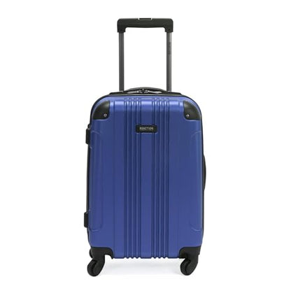 Kenneth Cole REACTION Out of Bounds Lightweight Hardshell 4-Wheel Spinner Luggage, Cobalt Blue, 20-Inch Carry On - color: Cobalt Blue, size: 20-Inch Carry On