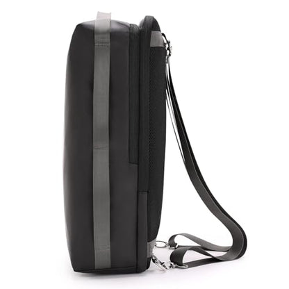 BESMART Waterproof Laptop Backpack 17.3 Inch Shockproof Computer Bag for Men & Women, Lightweight Casual Daypack (BLACK) - color: Black