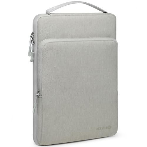 HYZUO 13 Inch Laptop Bag Sleeve Case for MacBook Air 13 M5, Light Gray | for MacBook Air 13 M5-M1 A3449 2026-2018, MacBook Neo 13, MacBook Pro 13 M2 M1 2026-2016, Surface Pro, iPad Pro/Air 13,XPS 13 - color: Light Gray, size: 13 Inch