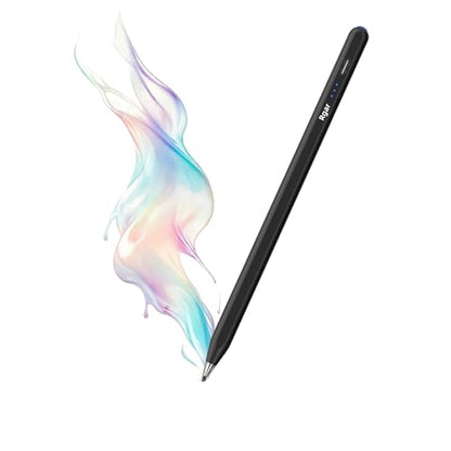Digital for Android Tablets Stylus Pen for Samsung Galaxy Tab A11+Plus/A11/A9+/A9 Pencil,Accurate Without delay，One-Click Power On/Off,+2Nibs&Long Battery Life (Black) - color: Black