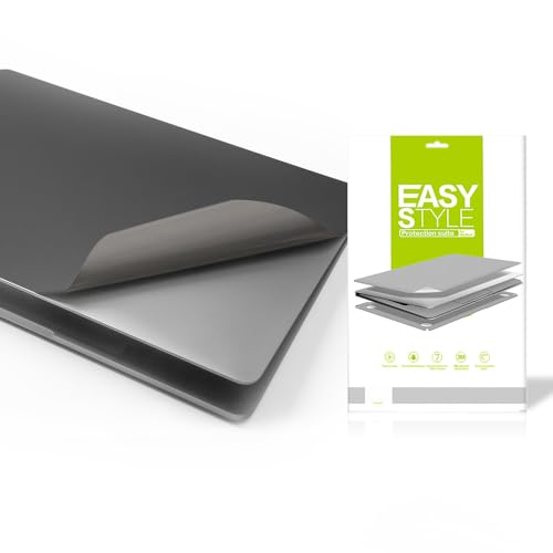 4 in 1 Ultra Thin 3M Vinyl Laptop Skin Cover Palm Rest Protector Sticker for 2010~2017 MacBook Air 13.3 Inch 13.3" A1369 A1466 -Gray - color: Gray, size: for Air 13"(A1369/A1466) 2010~2017