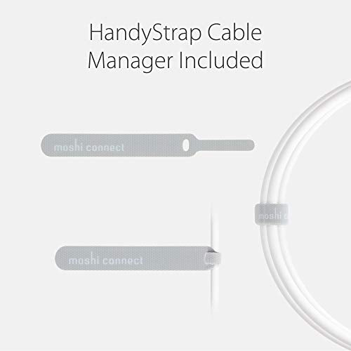 Moshi USB C to DisplayPort Cable 1.5m/5ft, Support 5K@60 Hz, 4K HDR, VESA Certified, Aluminum Housing, Thunderbolt 3 Compatible (Ensure Monitors Accept DisplayPort Signal)