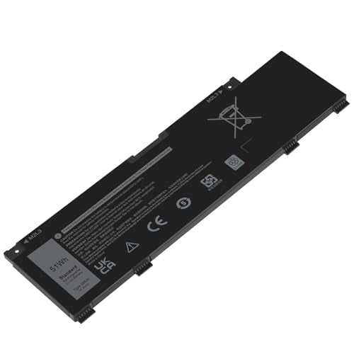 51Wh 266J9 Laptop Battery Replacement for Dell G3 15 3500 3590 3790 G5 15 5500 SE 5505 P89F Inspiron 5490 INS 15PR-1545W 1548BR 1645W 1742BR 1742W Series 0415CG C9VNH PN1VN M4GWP 0M4GWP 0JJRRD MV07R - size: 9.44x2.64x0.31inch 266J9