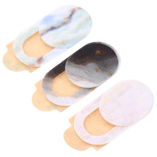Mikinona 3pcs Webcam Sliding Privacy Covers for Laptop, Tablet, and Smartphone, Ultra-Thin Plastic Camera Protectors with Anti-Peeping Function for Secure Video Calls and Online Meetings