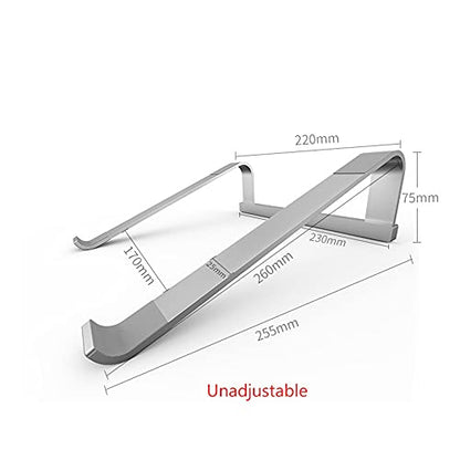 Aluminum Alloy Folding Notebook Laptop Stand 11-17 inch for Non-Slip Cooling Bracket - color: D