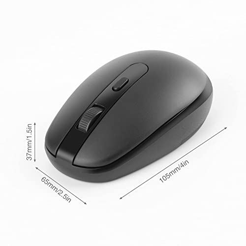 Rii Wireless Mouse RM700 2.4G Silent Mouse with USB Nano Receiver for Laptop,PC,Mac,Chromebook,Windows (5 Mixed Colors) - color: 5 Mixed Colors