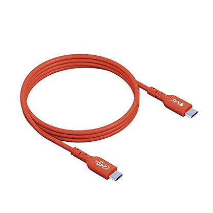 Club 3D CAC-1511 USB2 Type C to Type C Certified Bi-Directional Cable with 240W Charging, 480Mb Data Transmission EPR 1m - 3.28ft - size: 1m - 3.28ft