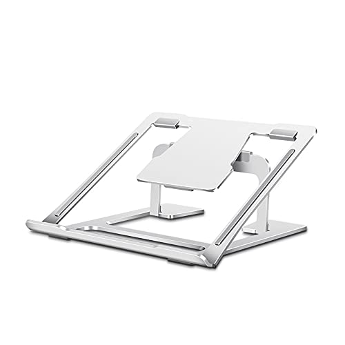 Folding Portable Laptop Stand Angle/Height Adjustable Aluminum Alloy Notebook Computer Bracket Heat Dissipation