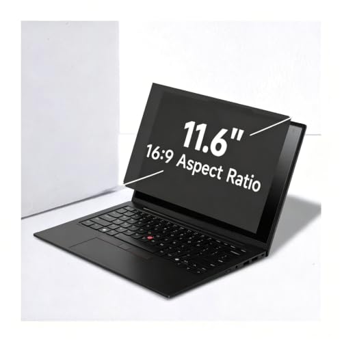 24 Inch Computer Privacy Screen Filter For 16:9 Widescreen Monitor Removable Eye Protection Anti Glare Blue Light Filter Privacy Shield Easy To Install(11.6inch/25.6x14.4 cm) - size: 11.6inch/25.6x14.4 cm