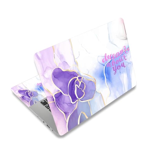 Laptop Skin Sticker Decal,12" 13" 13.3" 14" 15" 15.4" 15.6 inch Laptop Skin Sticker Cover Art Decal Protector Notebook PC (Dream About You) - color: Dream About You