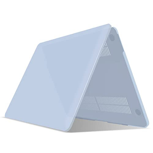 IBENZER Compatible with MacBook Pro 13 Inch Case M2 M1 2026 2025 2024 2023 2022 A2338 A2289 A2251 A2159 A1989 A1706 A1708, Hard Shell Case & Keyboard Cover for Mac Pro 13, Sierra Blue,T13SIBL+1 - color: Sierra Blue
