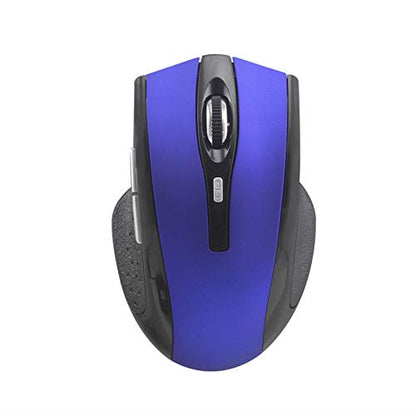 Bluetooth Wireless Mouse,Rechargeable Silent Mouse with Blue Light,1000 DPI 4 Buttons Mice for Notebook PC Laptop Computer Windows/Android Tablet/Microsoft/MacBook Pro (Blue)