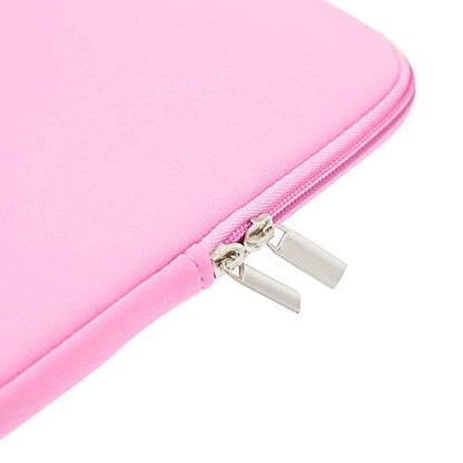RAINYEAR 13.3 Inch Laptop Sleeve Case Padded Carrying Bag, Pink | Slim Protective Soft Zipper Computer Cover for 13.3 Inch Notebook Computer Chromebook 14 inch MacBook Pro/Max M1 M2 M3 M4 M5 - color: Pink, size: 13"-13.3"
