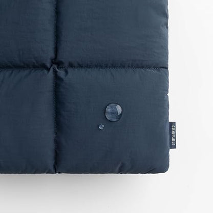 Comfyable Puffy Laptop Sleeve 13 Inch 14 Inch, Quilted Puffer Laptop Carrying Case, Pillow Case Compatible with MacBook Air M4 2025 M3 M2 M1, MacBook Pro M5 M4 Pro/Max, Dark Blue - color: Dark Blue, size: For 13"-14" Mac Air / Mac Pro