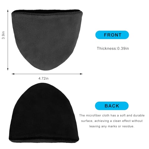 Ohleats Car Screen Cleaner, Microfiber Auto Screen Cleaning Pad, Foldable Touch Screen Cleaner Cloth for Vehicle Dashboard LCD Display, Car Cleaning Kits - color: Triangle,1Pcs