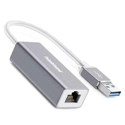 4-Port USB 3.0 Hub and USB Megabit Ethernet Adapter