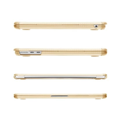 MOSISO Compatible with MacBook Air 13 inch Case M5 2026 M4 M3 M2 2025-2022 | A3449 A3240 A3113 A2681, 3 in 1 Kit Crack-Resistant Heavy Duty Protective Hard Shell Case Cover with TPU Bumper, Apricot - color: Apricot