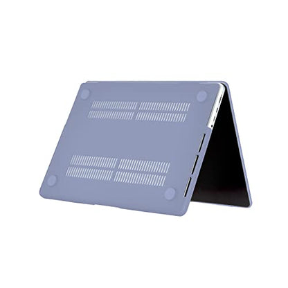 Se7enline for MacBook Pro 14 inch Case 2026-2021 M5 M4 M3 M2,Lavender Gray | 2 in 1 Matte Hard Shell Laptop Case with Keyboard Cover Anti-Scratch Heat Dissipation Full Port Access Slim Lightweight - color: Lavender Gray