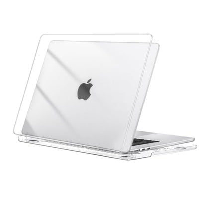 MOSISO Compatible with MacBook Air 15 inch Case M5 M4 M3 M2 2026 2025-2023 | Model A3448 A3241 A3114 A2941, Scratch-Resistant Ultra-Thin Protective Hard Shell Case Cover, Crystal Clear - color: Crystal Clear
