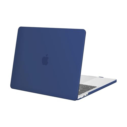 MOSISO Compatible with MacBook Pro 13 inch Case M2 M1, Haze Blue | Plastic Hard Shell Case Cover 2026-2016A2338 A2251 A2289 A2159 A1989 A1708 A1706 with/without Touch Bar - color: Haze Blue