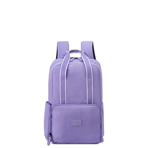 florence by mills Carefree Carry Laptop Travel Backpack, Lavender - color: Lavender