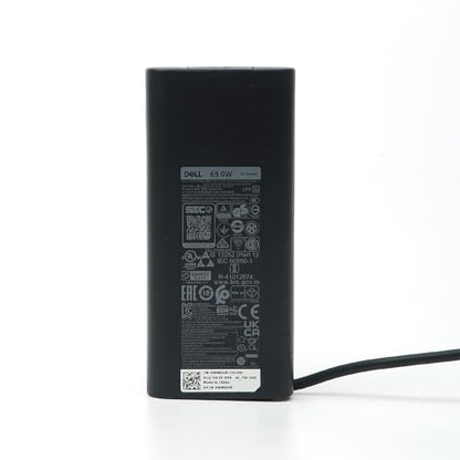 Dell 65W USB-C Laptop Charger,Latitude 5400 5410 5420 5430 5440 5450 Power AC Adapter with Power Cord Cable, Black, HA65NM190