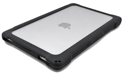 MacBook Neo 13 Case – Heavy Duty Protective Cover with Clear Back, TPU Bumper, Asset Tag Friendly, School & Classroom Ready (1 Pack) - size: 1 Pack